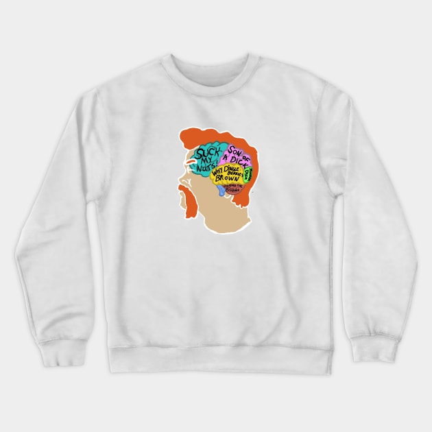 Mind of a great man Crewneck Sweatshirt by Undeadredneck